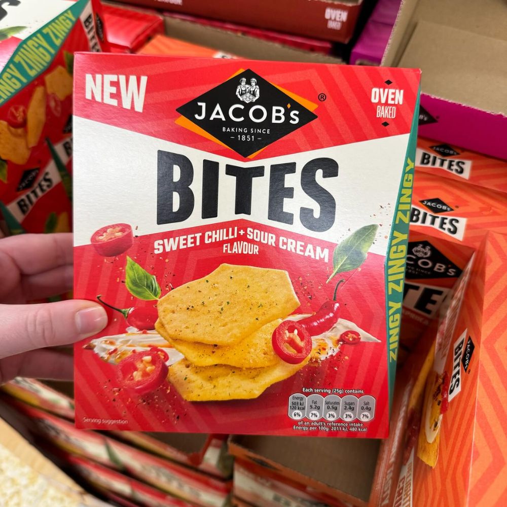 Jacob's Bites Sweet Chilli & Sour Cream 125g