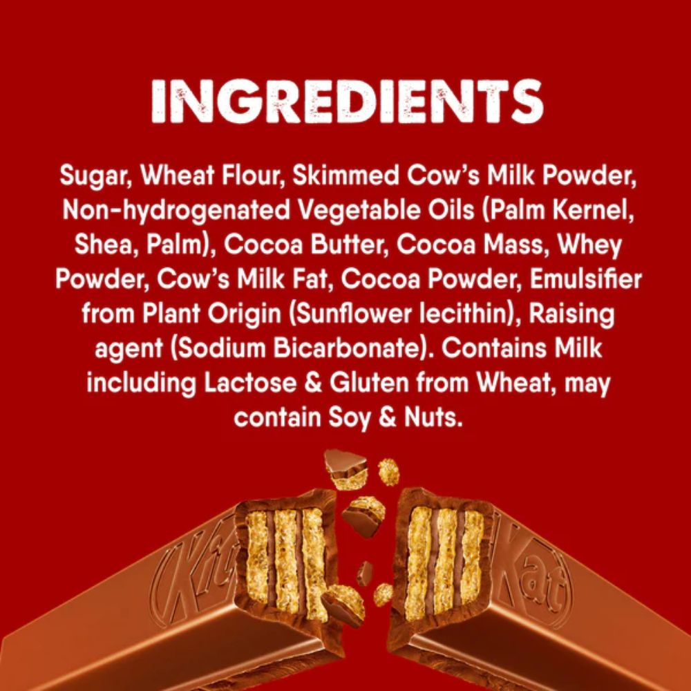 K't Kat Two Finger Gingerbread flavour 165g