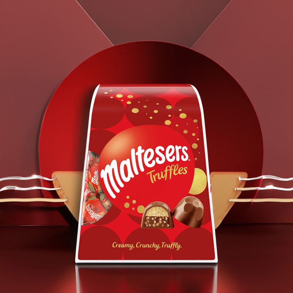 M'ltesers Truffles Milk Chocolate Medium Gift Box 200g