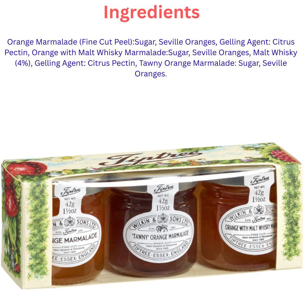 Tiptree Marmalade Gift Pack (3x42) 126g