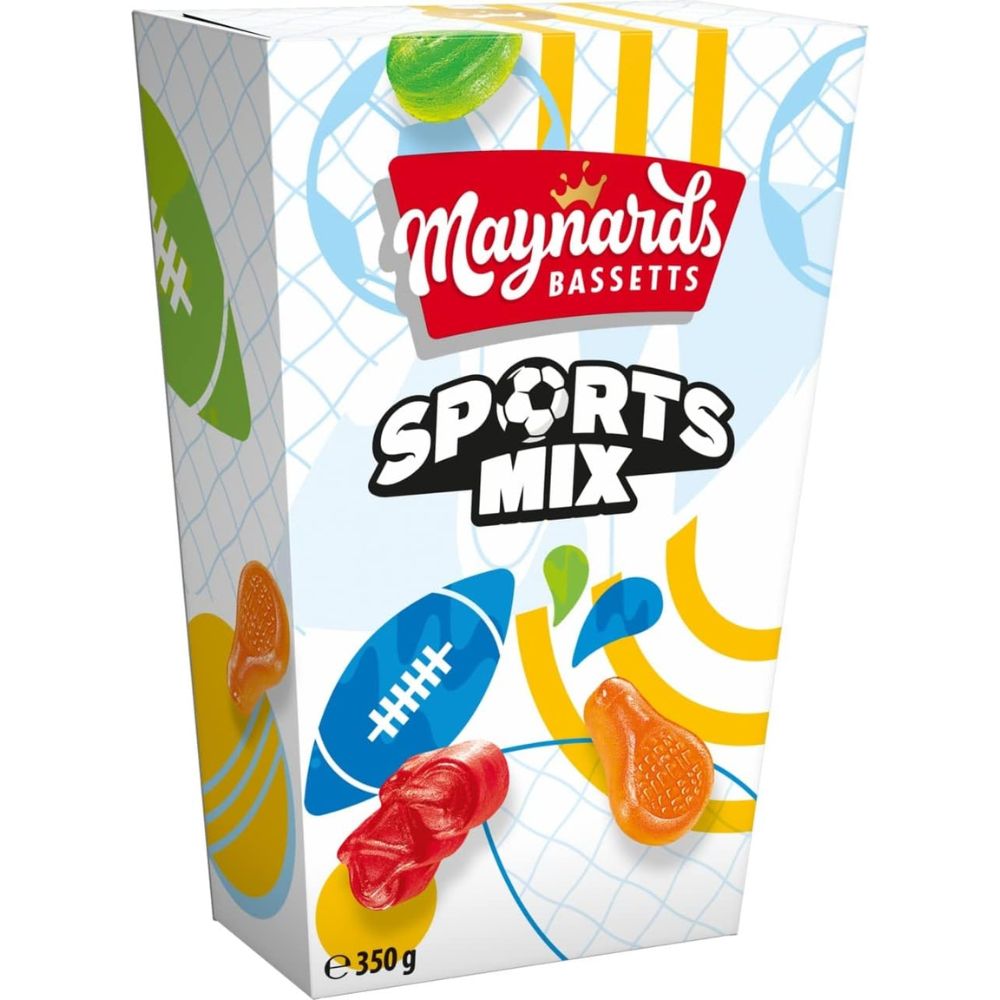 Maynards Bassetts Sports Mix Sweets Carton 350g