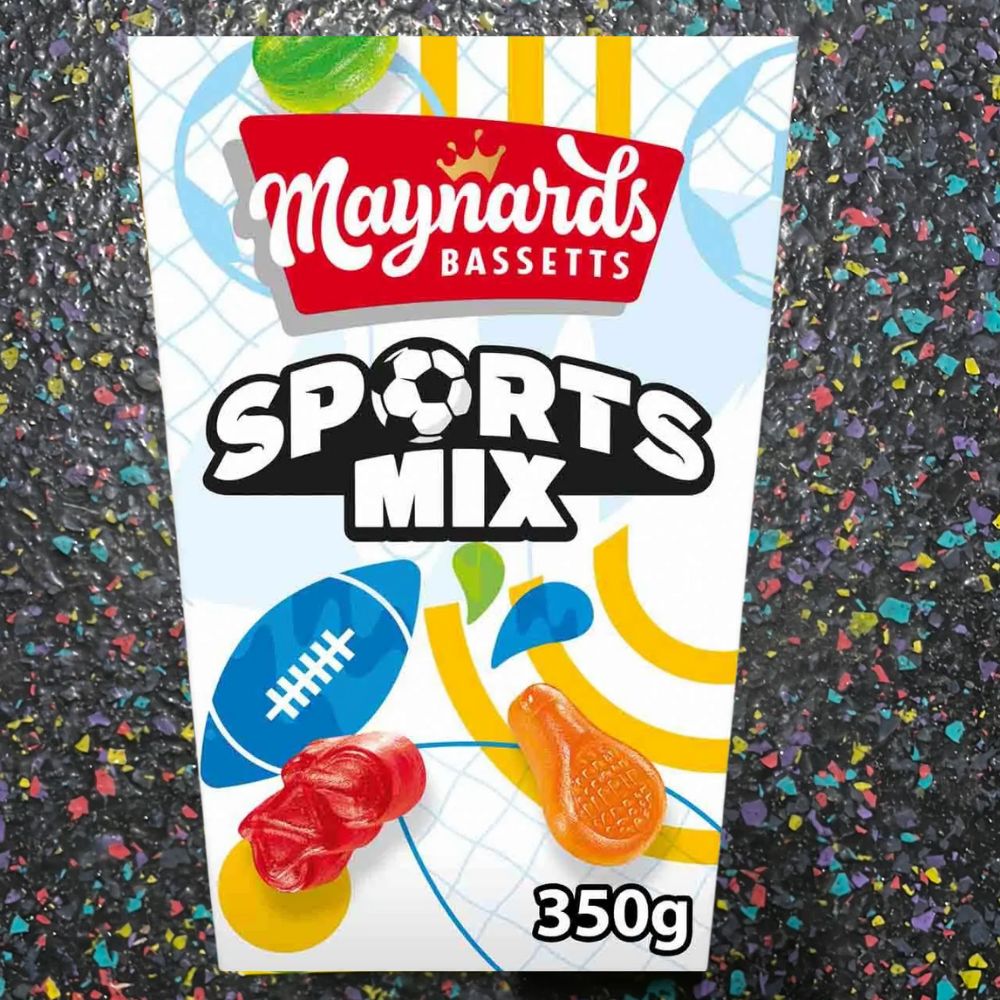 Maynards Bassetts Sports Mix Sweets Carton 350g