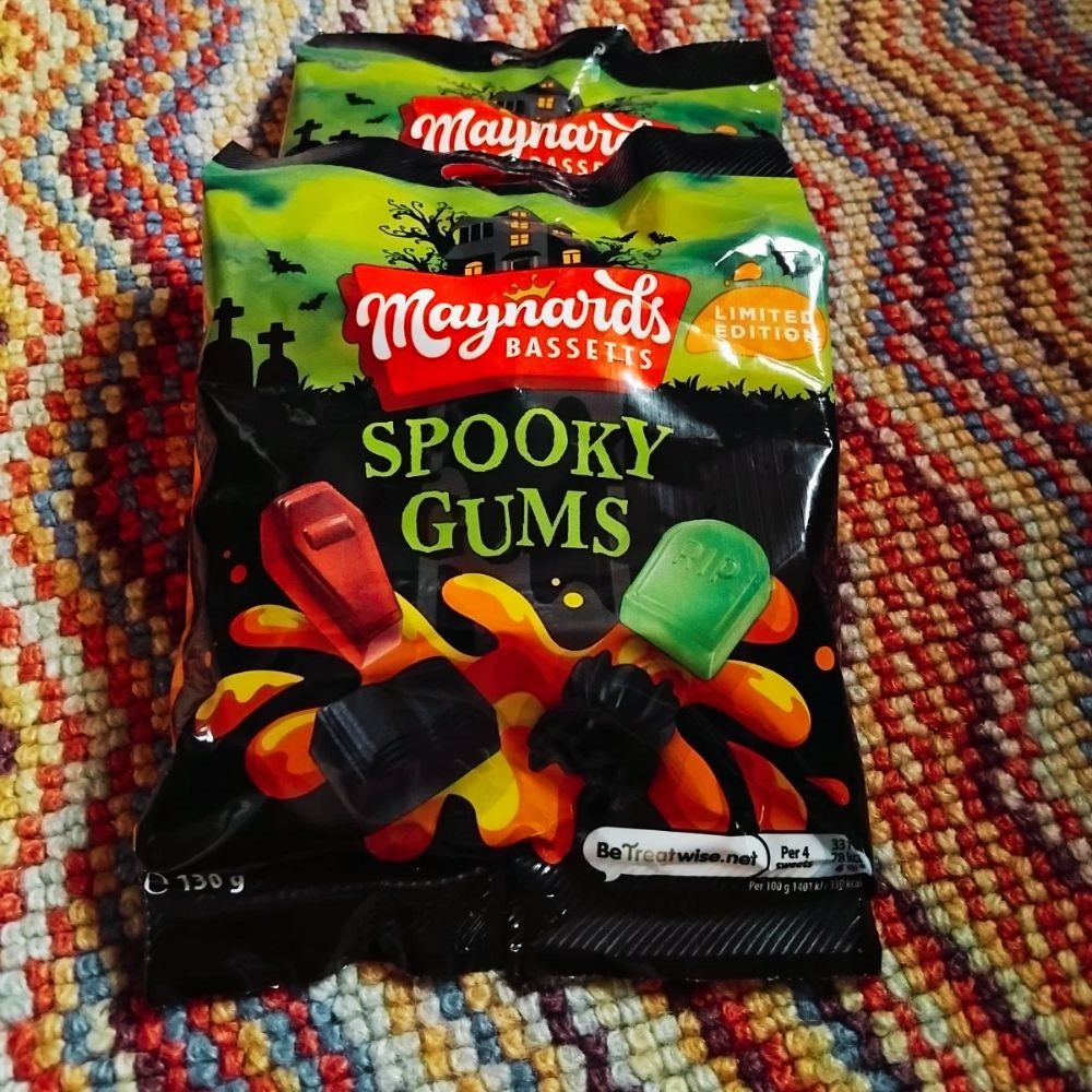 Maynards Bassetts Spooky Wine Gums 130g