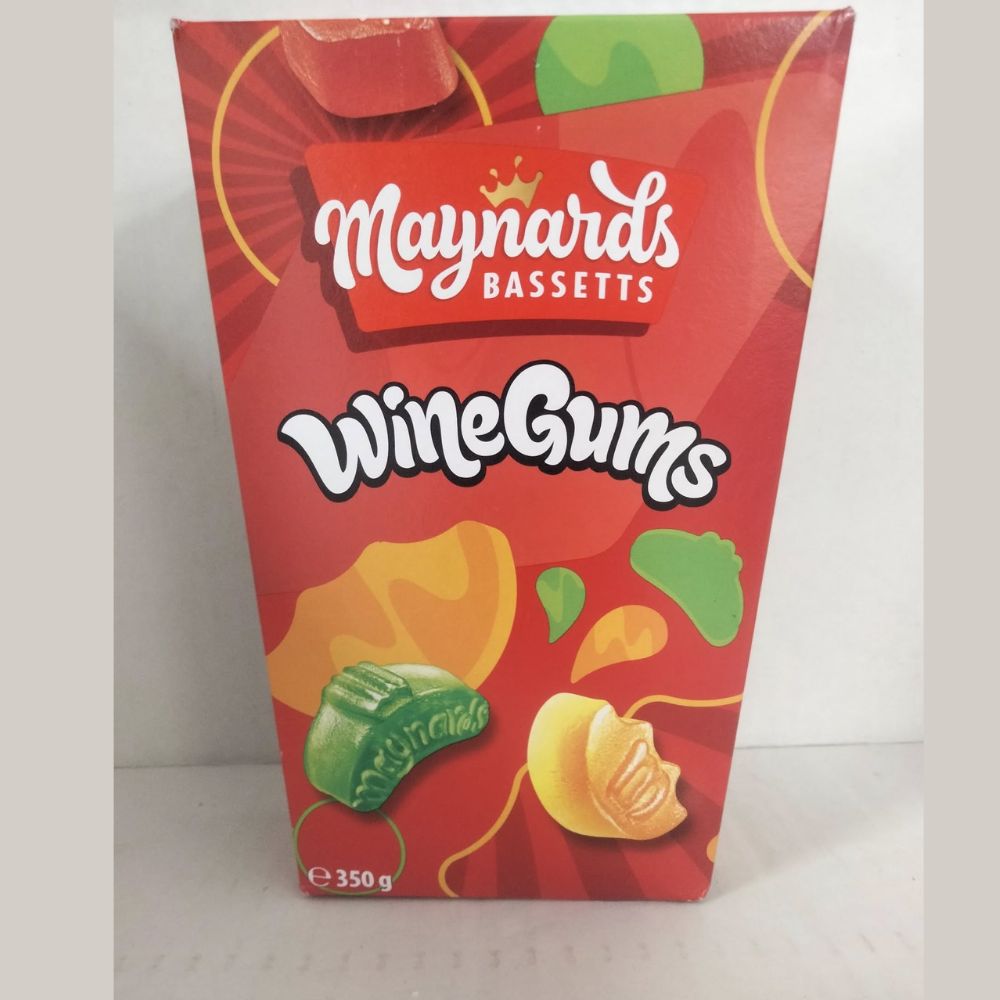 Maynards Bassetts Wine Gums Carton 350g