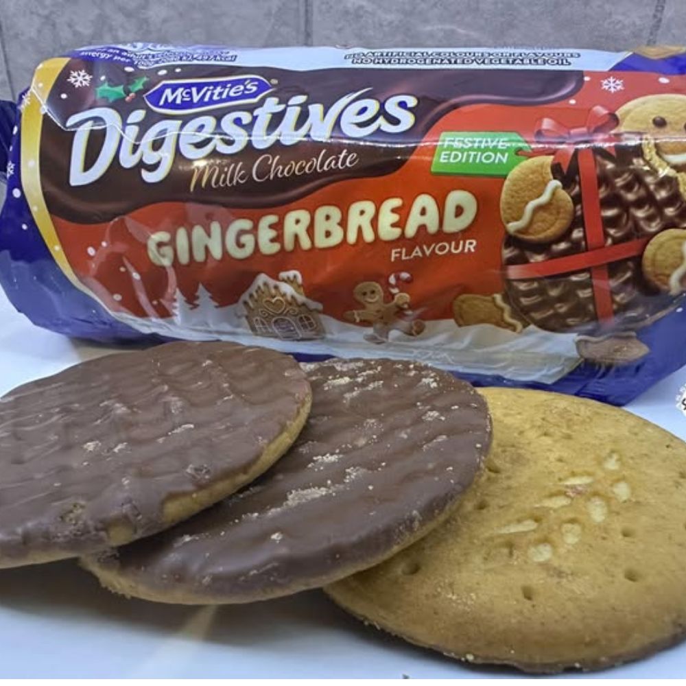 McVitie's Gingerbread Chocolate Digestives 266g