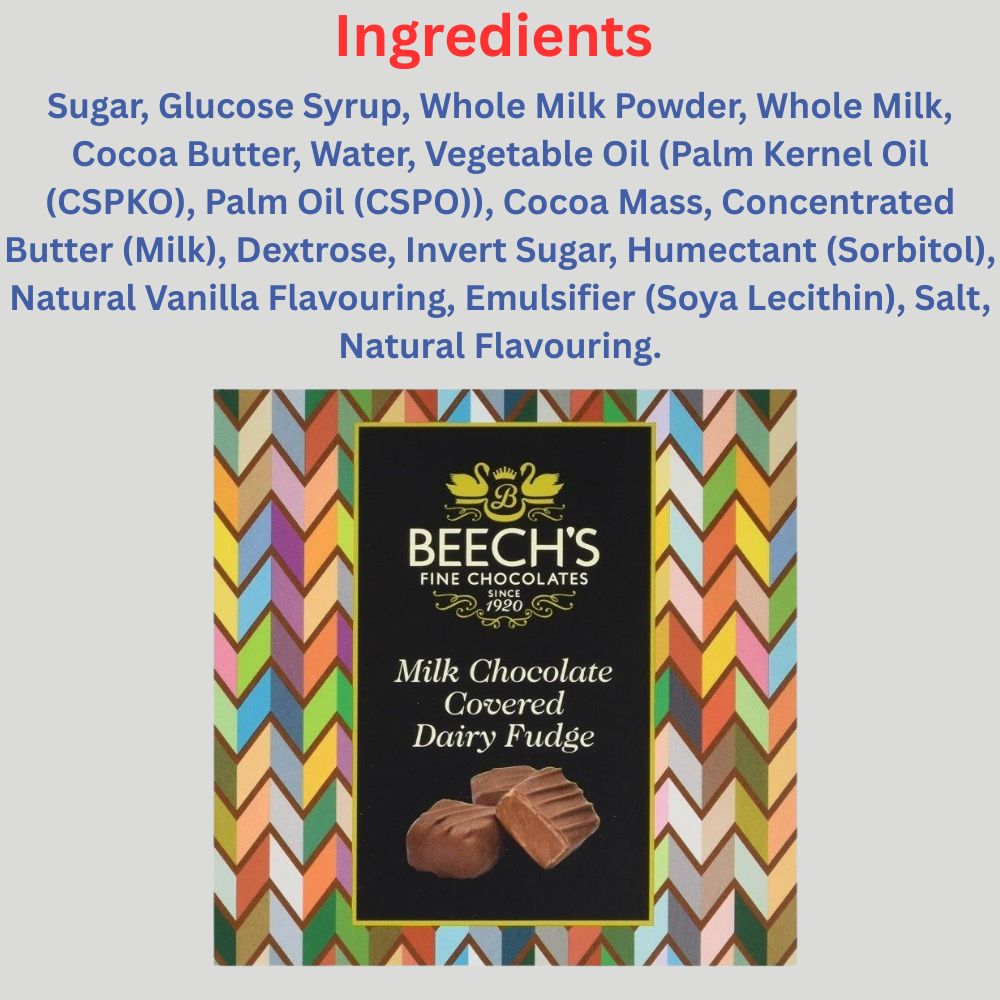 Beech's Milk Dairy Fudge Chocolate 100g