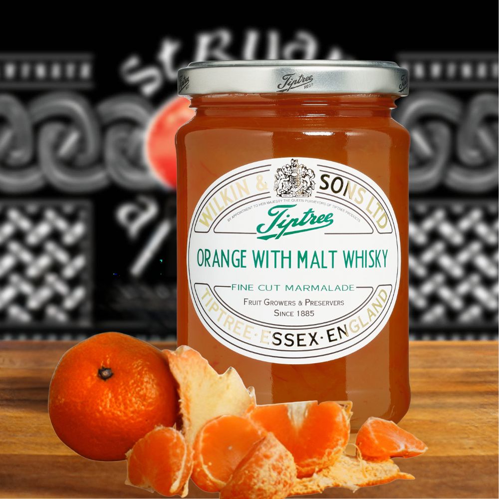 Tiptree Orange with Malt Whisky Marmalade (Fine Cut) 340g