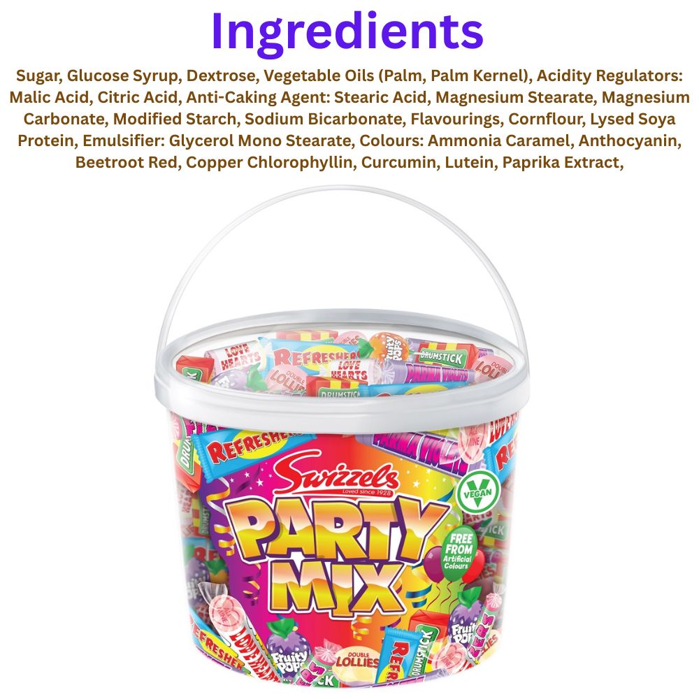 Swizzels Matlow Party Mix Tub 785g