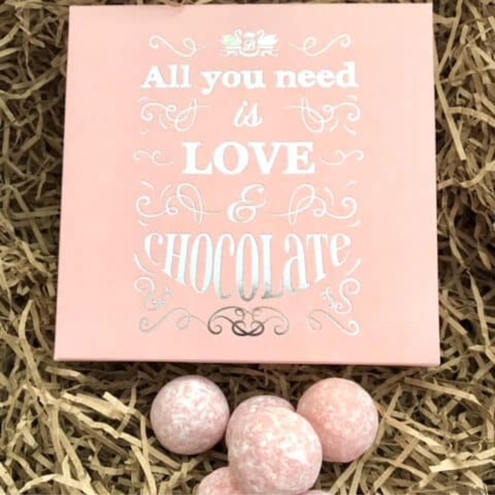 Beech's Fine Chocolates "All You Need" Pink Champagne Truffles 100g