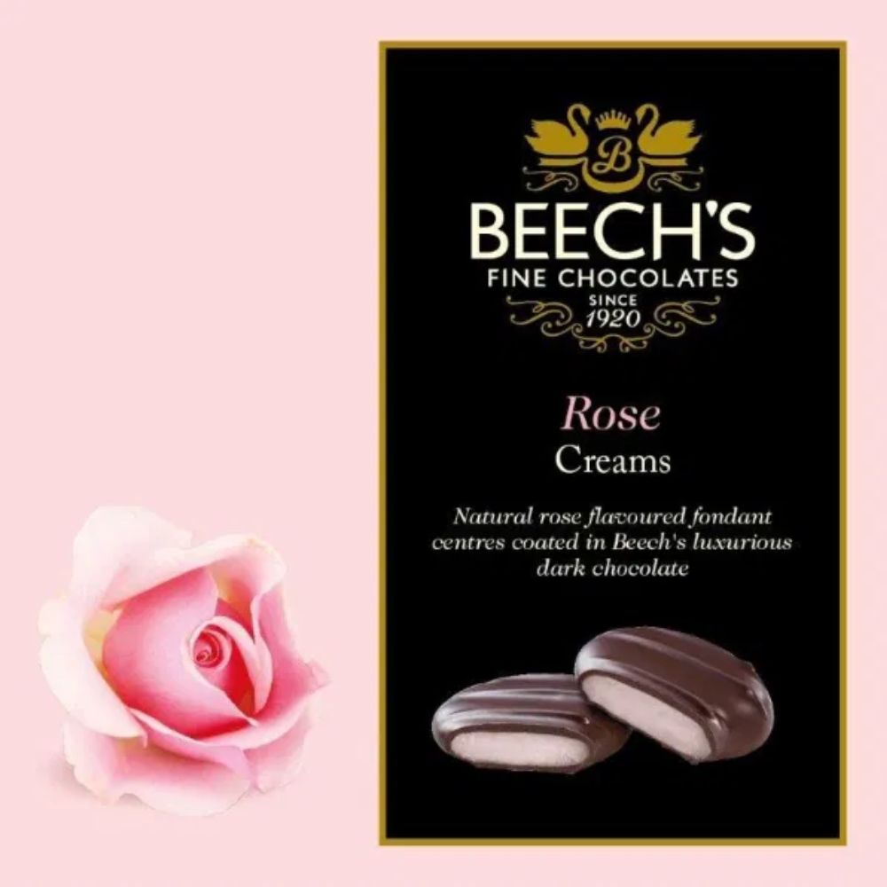 Beech's Fine Chocolate Rose Creams 90g