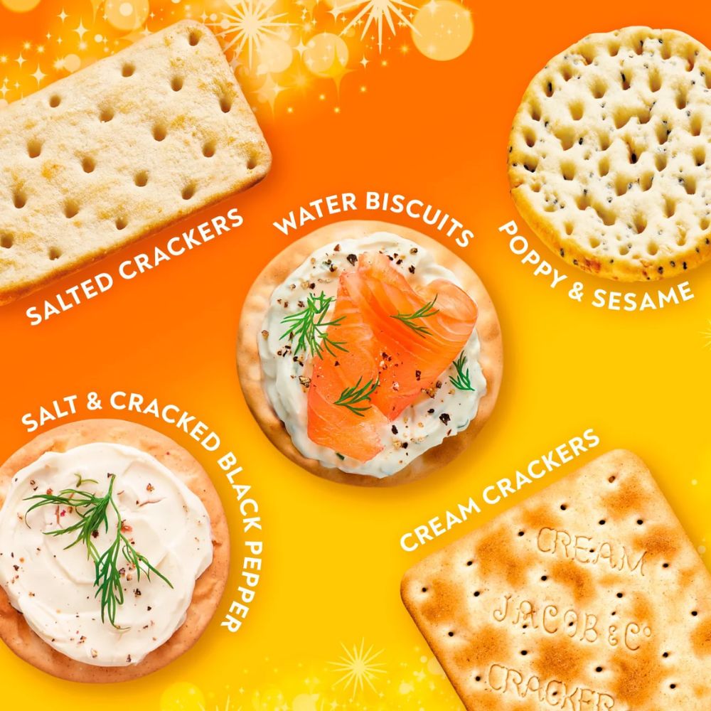 Jacob's Savoury Favourites Crackers Assortment 200g
