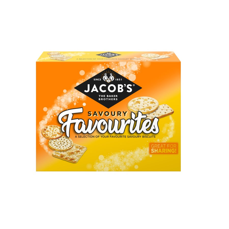 Jacob's Savoury Favourites Crackers Assortment 200g