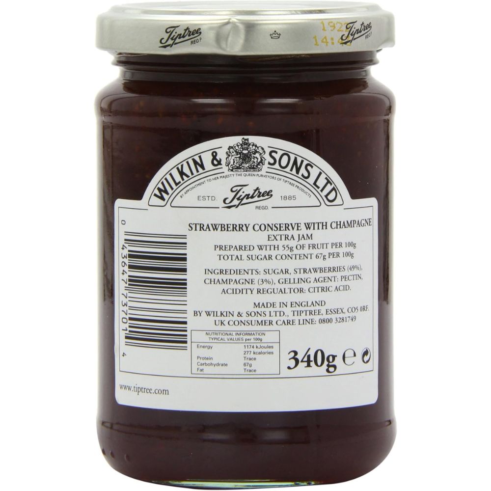 Tiptree Strawberry with Champagne Conserve 340g