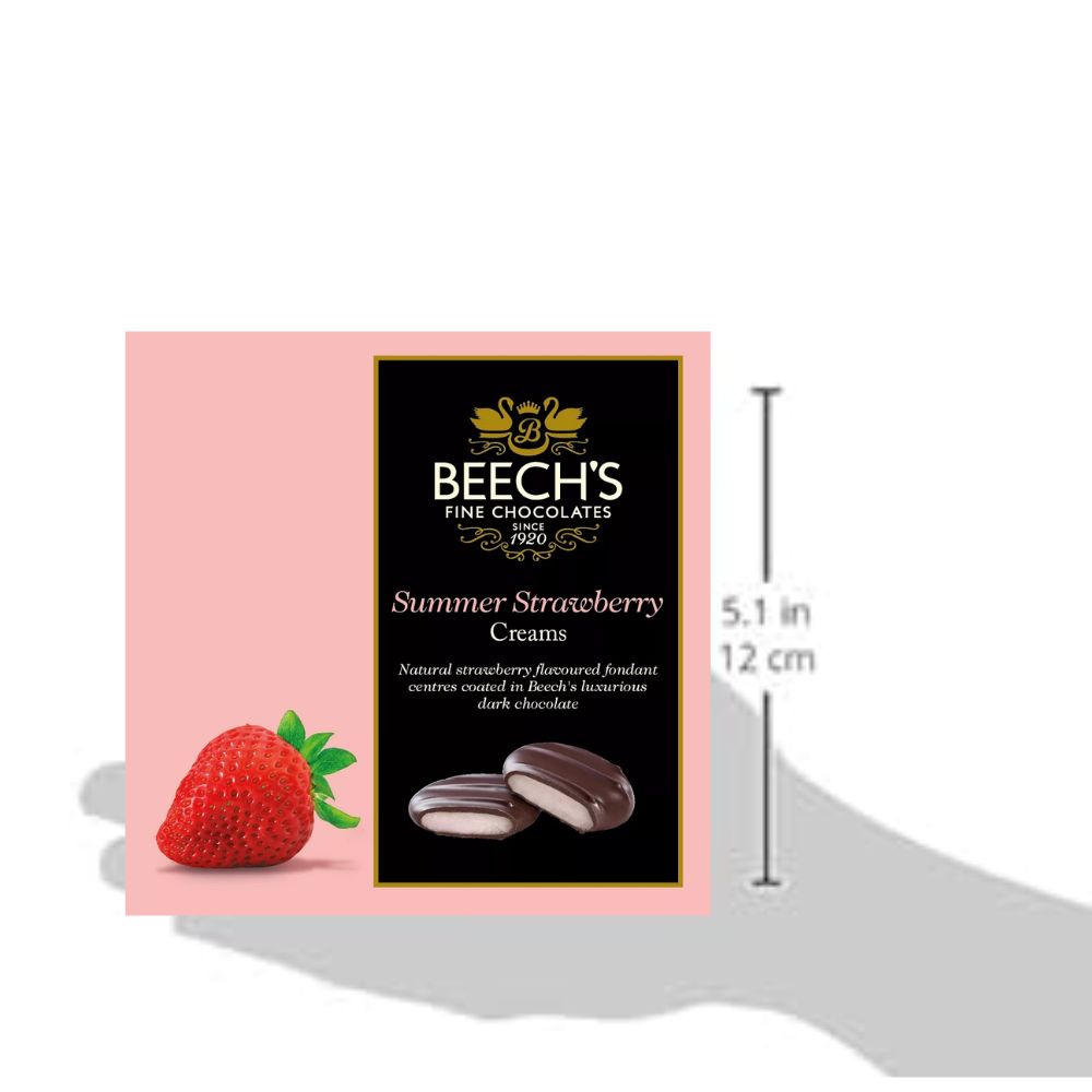 Beech's Fine Chocolate Strawberry Creams 90g