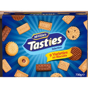 McVitie's Tasties Biscuits Assortment Selection Box 730g