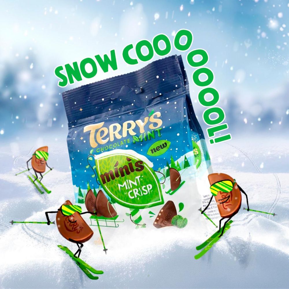 Terry's Chocolate Mint Crisp Minis 80g