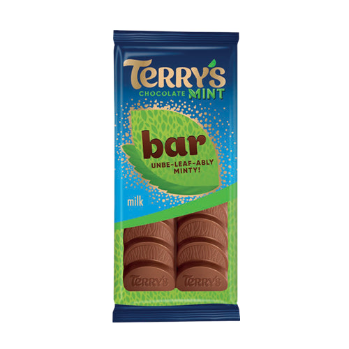 Terry's Mint Milk Chocolate Sharing Bar 90g