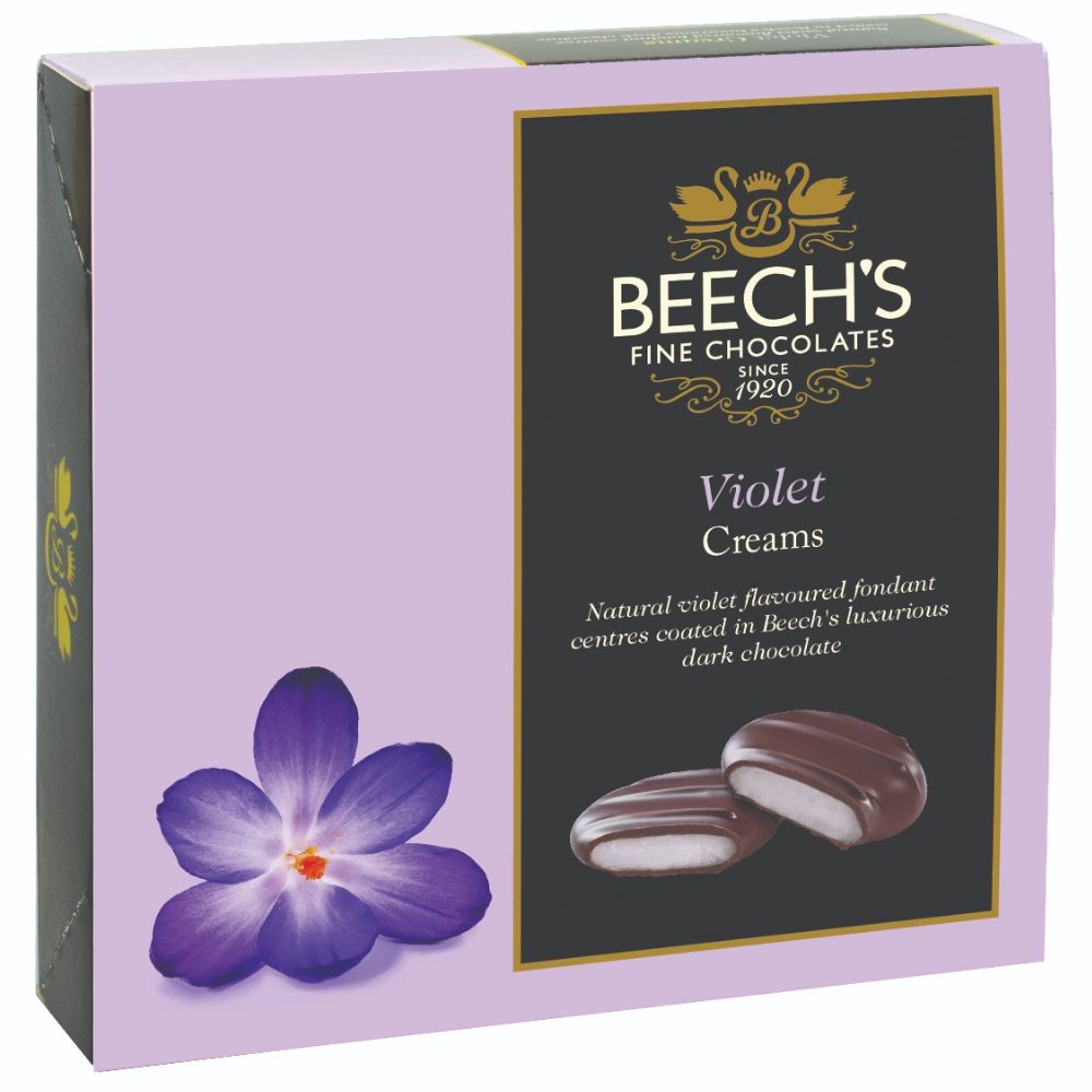 Beech's Fine Chocolate Violet Creams 90g