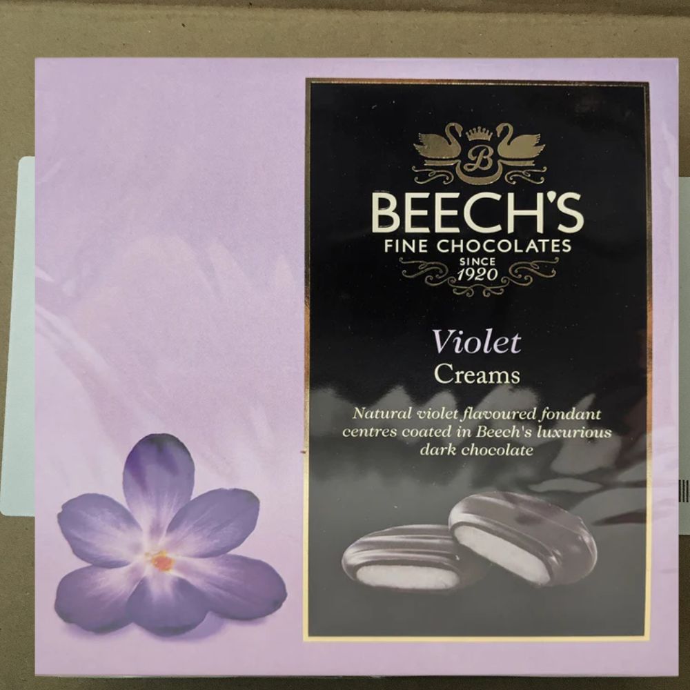 Beech's Fine Chocolate Violet Creams 90g