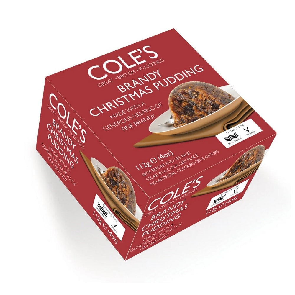 Cole's Brandy Christmas Pudding 112g