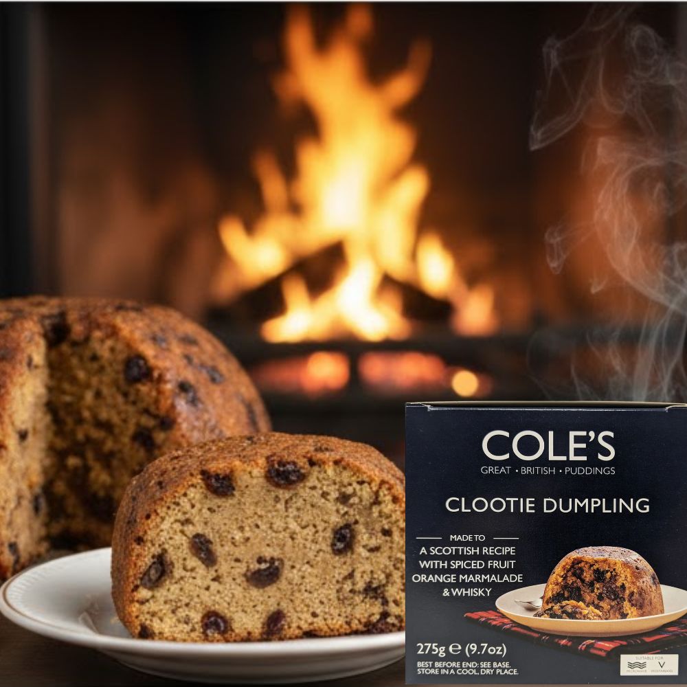Cole's Boxed Clootie Dumpling Pudding 275g