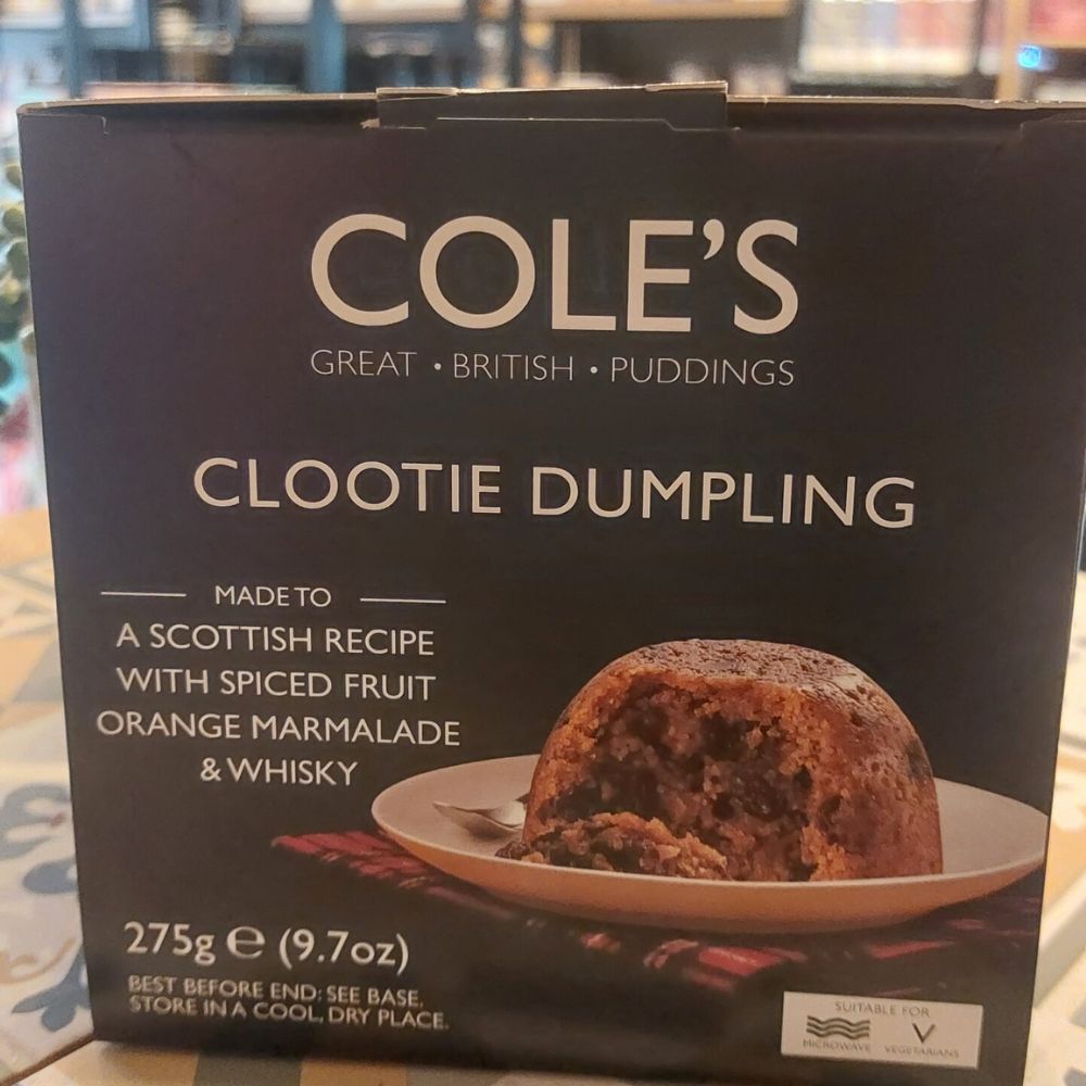 Cole's Boxed Clootie Dumpling Pudding 275g