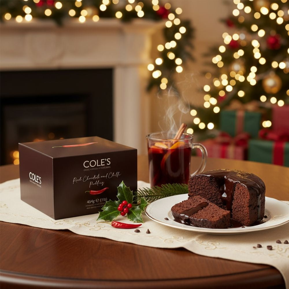 Cole's Rich Chocolate And Chilli Pudding 454g