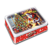 Campbells Shortbreads Santa & Christmas Tree Tin 150g Assorted Scottish All Butter Shortbread Shapes
