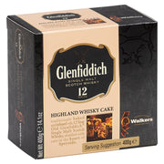 Walkers Glenfiddich whisky cake 14.1oz Scottish Christmas fruit cake