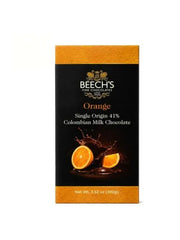 Beech's Milk Chocolate Orange Bar 100g