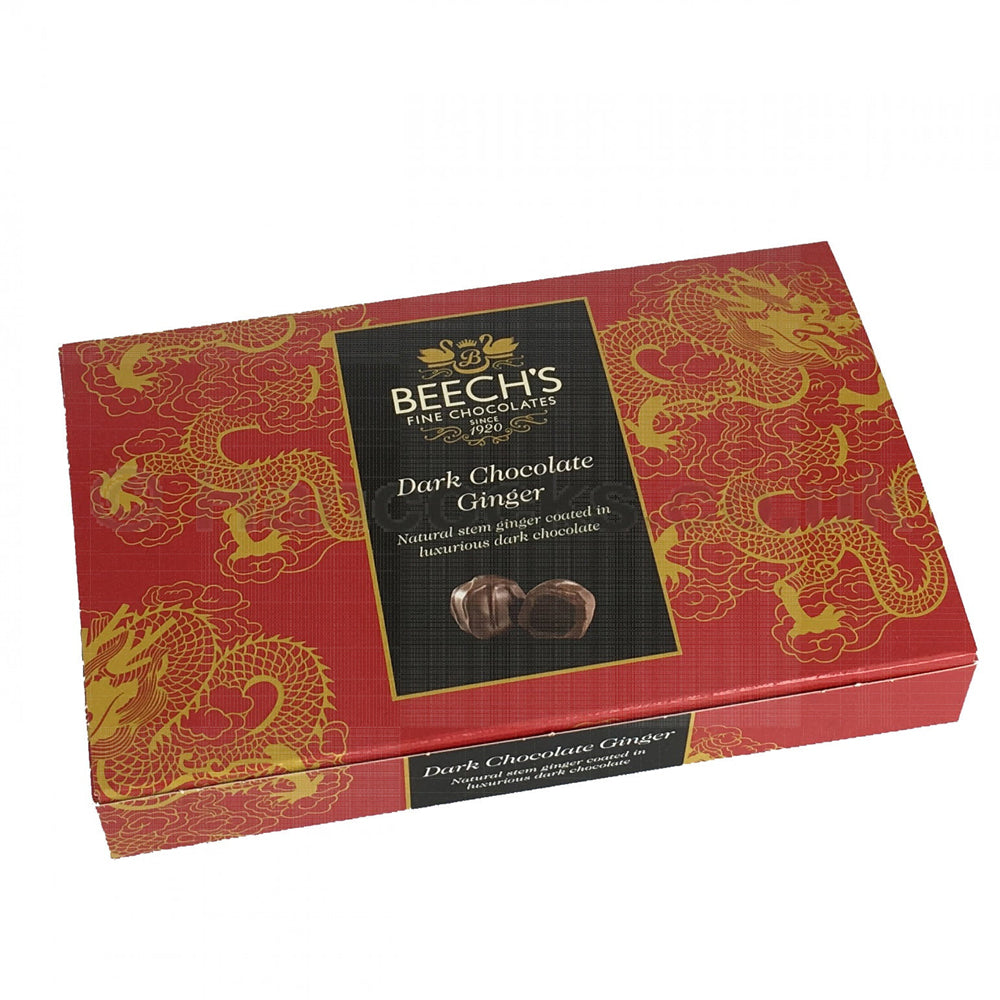 Beech's dark chocolate ginger bar, 100g