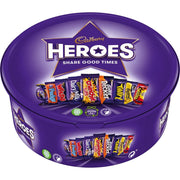 Cadbury Heroes assorted chocolate tub, 475g