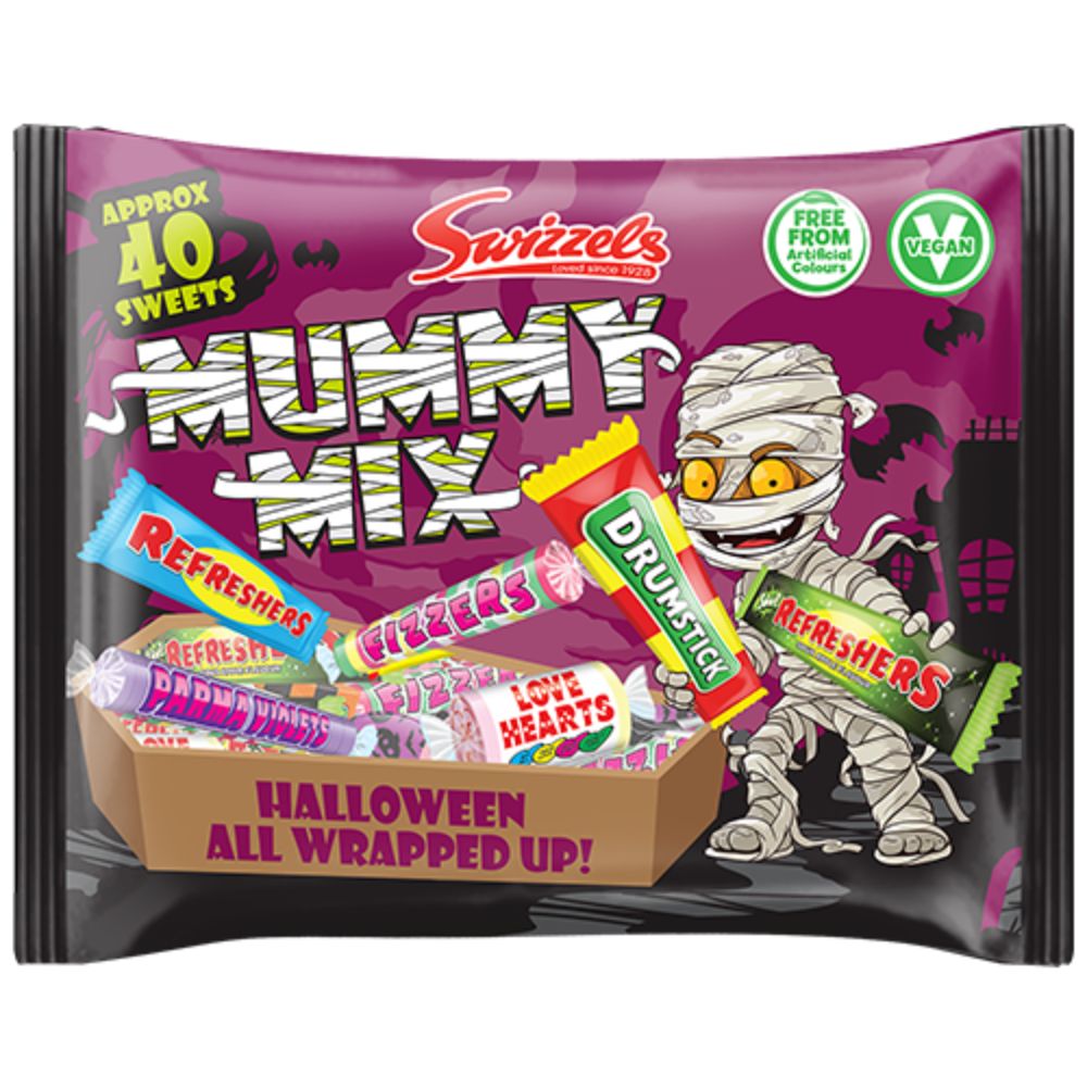 Swizzels Matlow Mummy Mix 340g Halloween sweets sharing bag