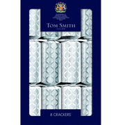 Tom Smith Cracker 8X12.5" - Silver Family – festive British Christmas cracker set
