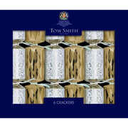 Tom Smith Cracker 6X8" - Gold Luxury Tree – festive British Christmas cracker set