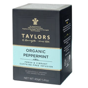Taylors of Harrogate Organic Peppermint 20 Tea Bags