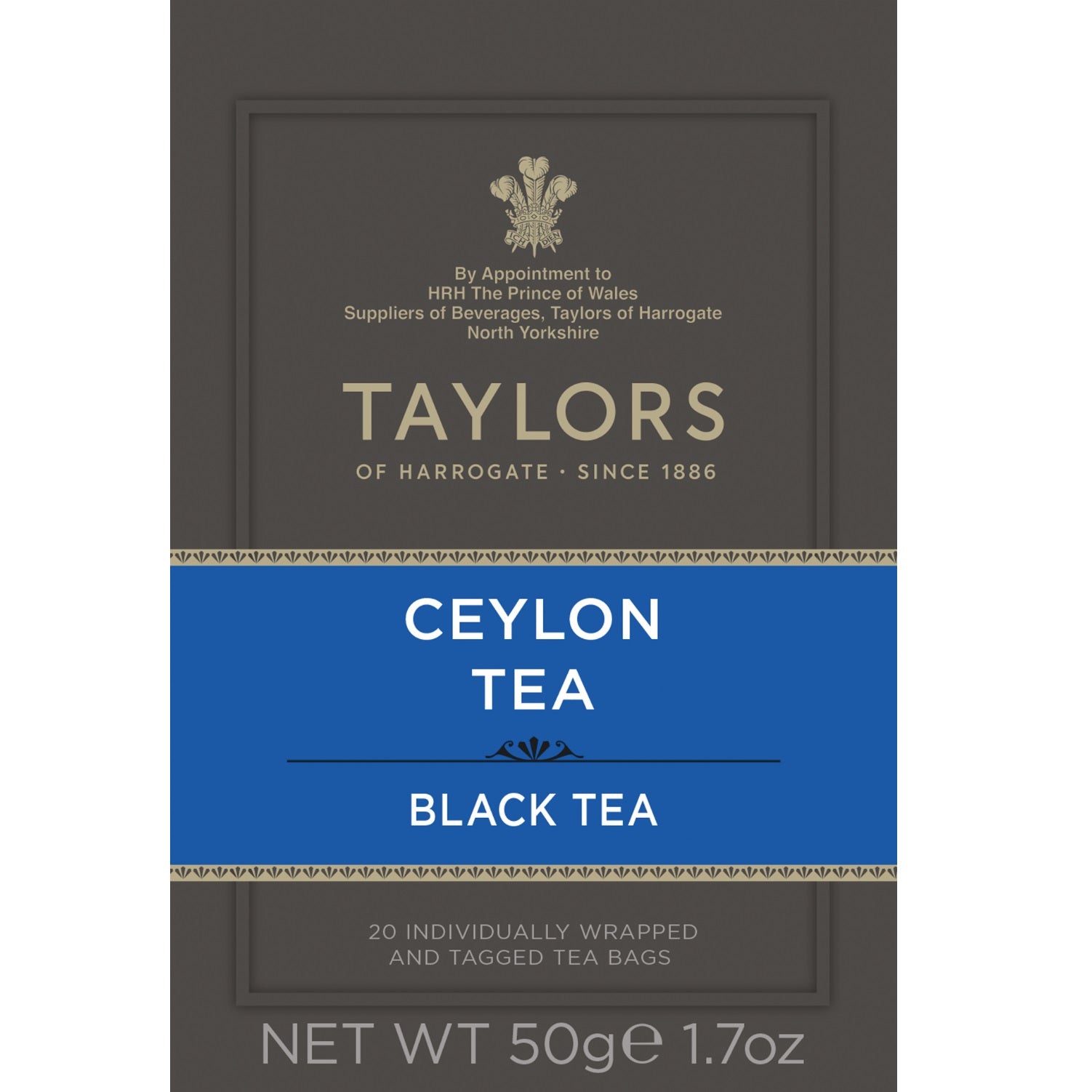 Taylors of Harrogate Ceylon Black Tea- 20 Teabags product image