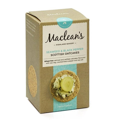 Maclean's Seaweed & Black Pepper Oatcakes 150g